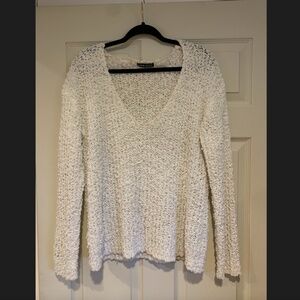 White Oversized Sweater